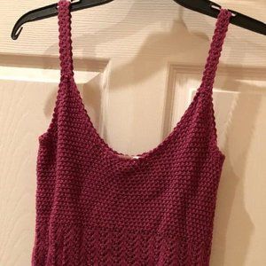 Maroon tank top, never worn